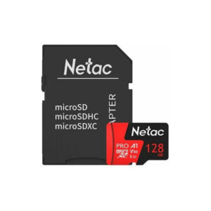 کارت حافظه MicroSDXC نتاک مدل P500 Extreme Pro کلاس 10 استاندارد UHS-I U3 سرعت 100MBps ظرفیت 128 گیگابایت به همراه آداپتور SD