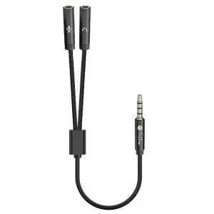 کابل 1 به 2 AUX پرووان مدل PCA39 طول 0.3 متر