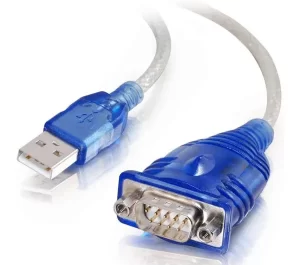 کابل تبدیل USB2 به RS232 پی نت طول 1 متر