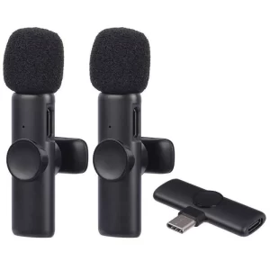 میکروفن یقه ای بی سیم مدل K11 DUAL Type-C