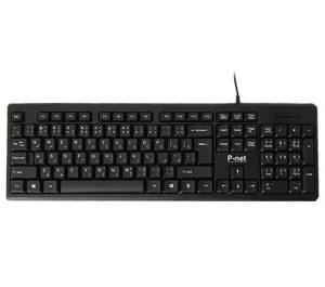 کیبورد پی نت مدل KB.600 با حروف فارسی